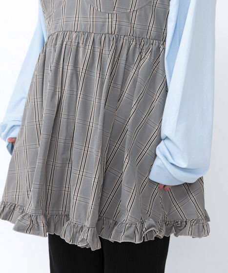 美品　サカイ　圧巻ワンピース　秋色ワンピース 秋の実pt.ワンピース （ロング・マキシ丈ワンピース）｜INGEBORG