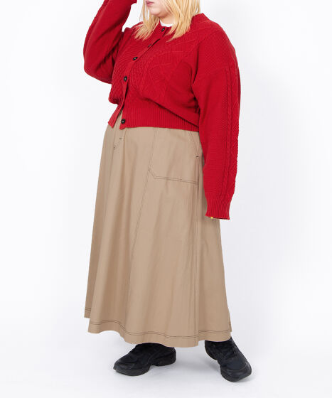 ケーブルニットカーディガン[商品：PN25AW-009] - PUNYUS Online Store