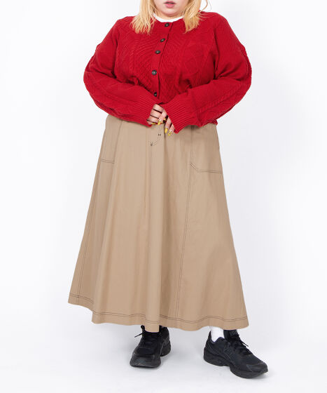 ケーブルニットカーディガン[商品：PN25AW-009] - PUNYUS Online Store