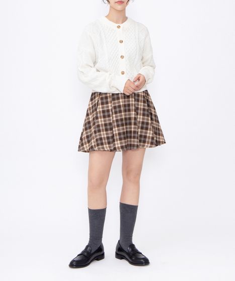 ケーブルニットカーディガン[商品：PN25AW-009] - PUNYUS Online Store