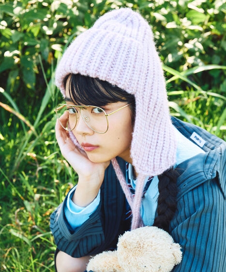 oneus ファヌン 直筆サイン入りニット帽 耳あて付きニット帽[商品：PN25AW-012] - PUNYUS Online Store / 公式通販