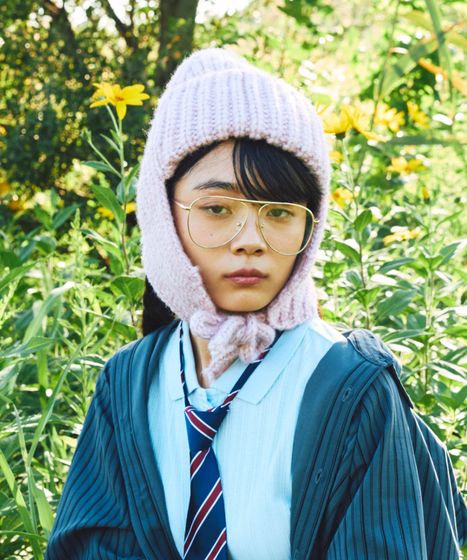 耳あて付きニット帽[商品：PN25AW-012] - PUNYUS Online Store / 公式通販