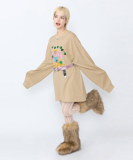 トレーニーロンT[商品：PN25AW-014] - PUNYUS Online Store / 公式通販