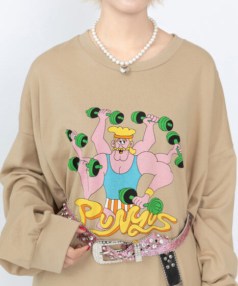 トレーニーロンT[商品：PN25AW-014] - PUNYUS Online Store / 公式通販