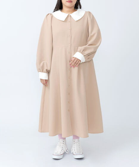 長袖パフスリーブワンピース[商品：PN25AW-017] - PUNYUS Online Store