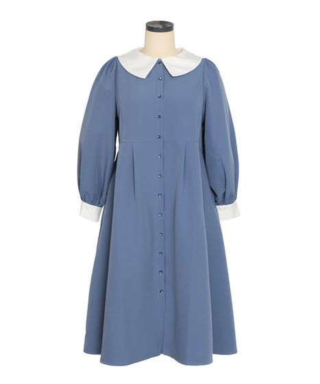 長袖パフスリーブワンピース[商品：PN25AW-017] - PUNYUS Online Store