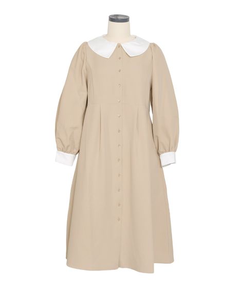長袖パフスリーブワンピース[商品：PN25AW-017] - PUNYUS Online Store
