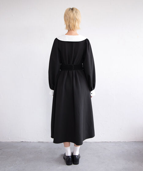 長袖パフスリーブワンピース[商品：PN25AW-017] - PUNYUS Online Store