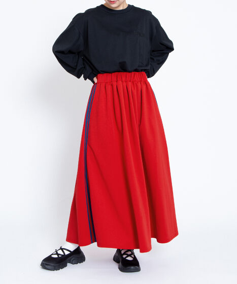 ジャージロングスカート[商品：PN25AW-019] - PUNYUS Online Store