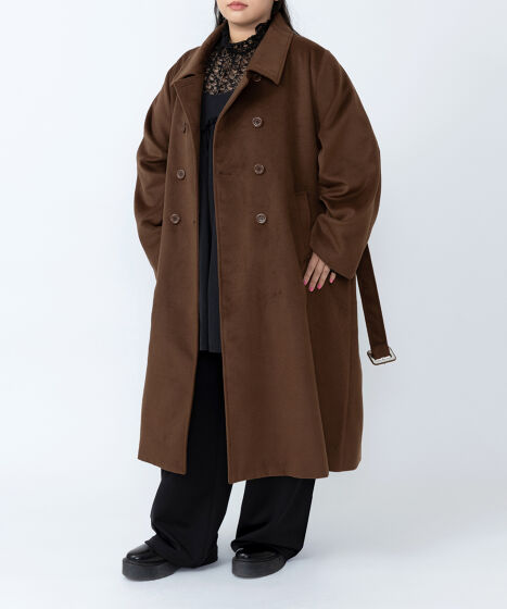 ダブルロングコート[商品：PN25AW-020] - PUNYUS Online Store / 公式通販