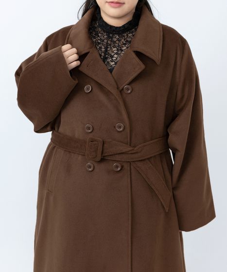 ダブルロングコート[商品：PN25AW-020] - PUNYUS Online Store / 公式通販