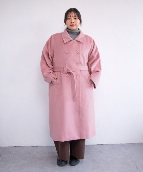 ダブルロングコート[商品：PN25AW-020] - PUNYUS Online Store / 公式通販