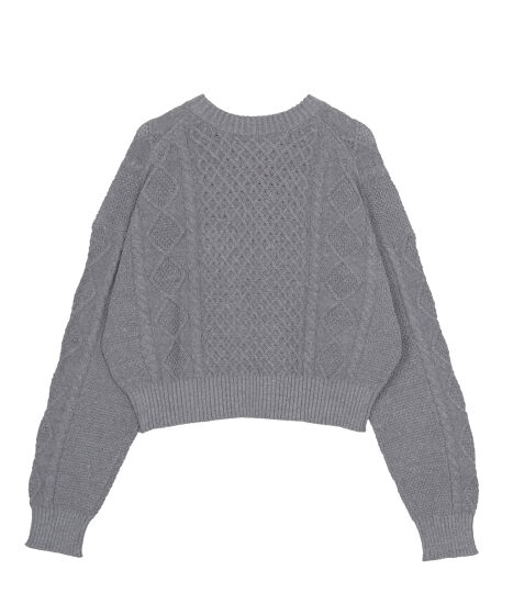 ケーブルニット[商品：PN25AW-024] - PUNYUS Online Store / 公式通販