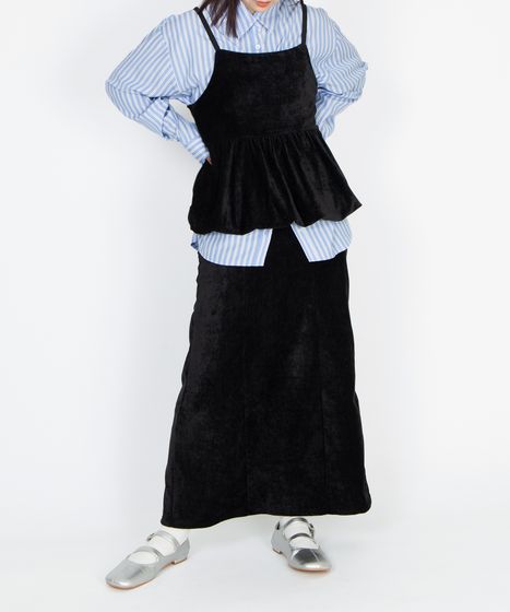ベロアバルーンキャミチュニック[商品：PN25AW-027] - PUNYUS Online