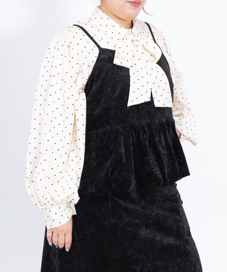 ベロアバルーンキャミチュニック[商品：PN25AW-027] - PUNYUS Online