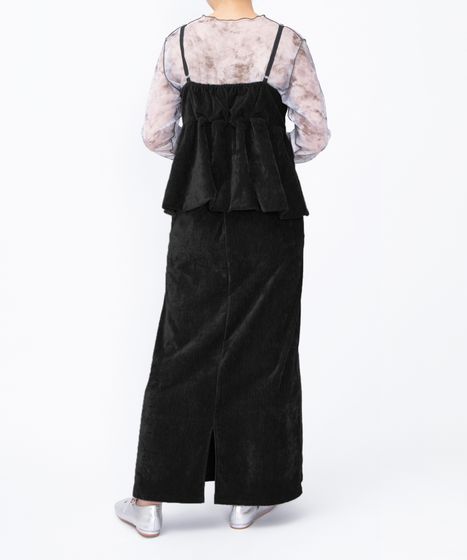 ベロアバルーンキャミチュニック[商品：PN25AW-027] - PUNYUS Online