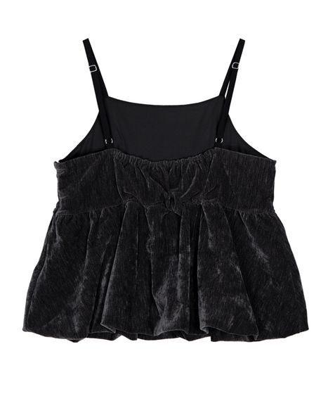 ベロアバルーンキャミチュニック[商品：PN25AW-027] - PUNYUS Online
