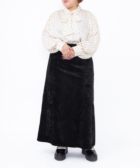 ベロアロングスカート[商品：PN25AW-028] - PUNYUS Online Store