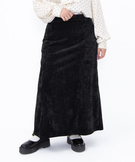 ベロアロングスカート[商品：PN25AW-028] - PUNYUS Online Store