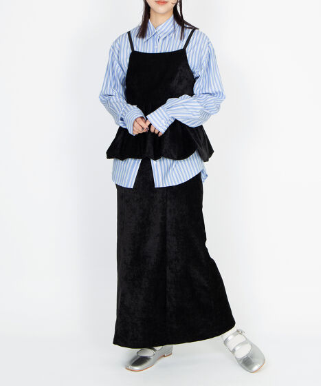 ベロアロングスカート[商品：PN25AW-028] - PUNYUS Online Store