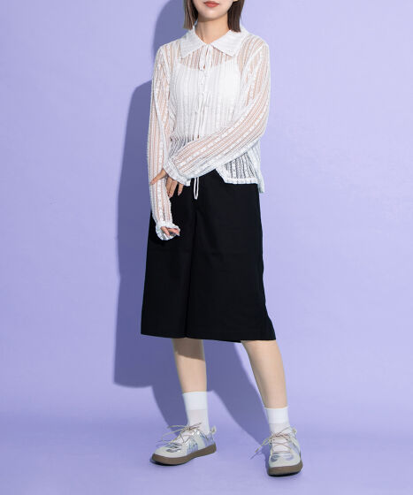 スケーターハーフパンツ[商品：PN25AWR-003] - PUNYUS Online