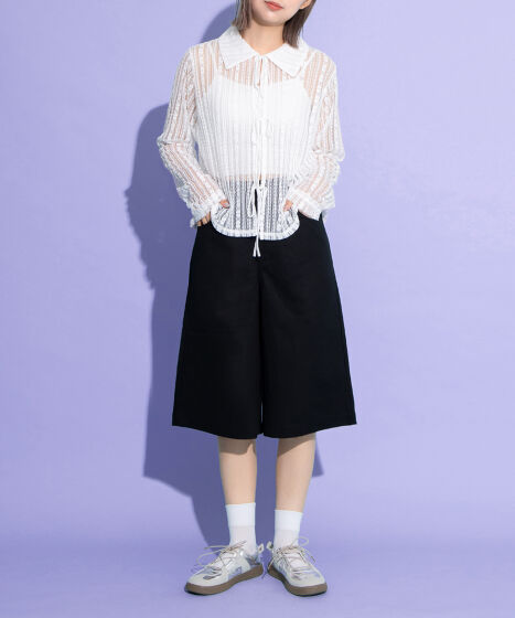 スケーターハーフパンツ[商品：PN25AWR-003] - PUNYUS Online Store