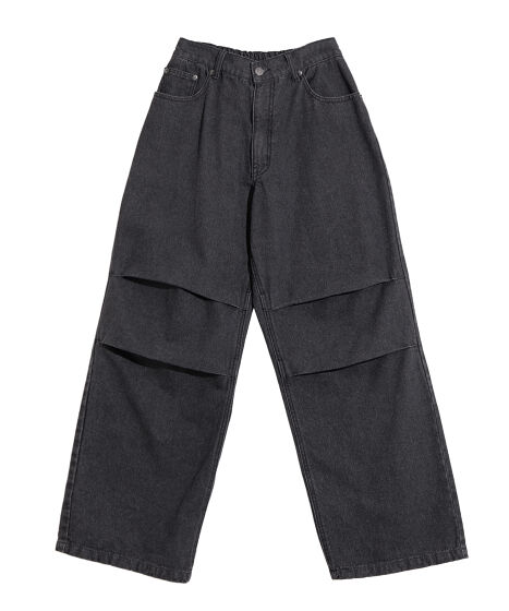 ニータックデニムバギーパンツ[商品：PN25AWR-004] - PUNYUS Online