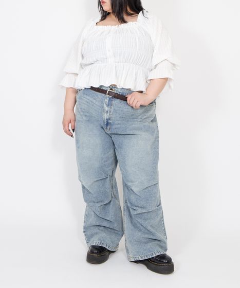ニータックデニムバギーパンツ[商品：PN25AWR-004] - PUNYUS Online