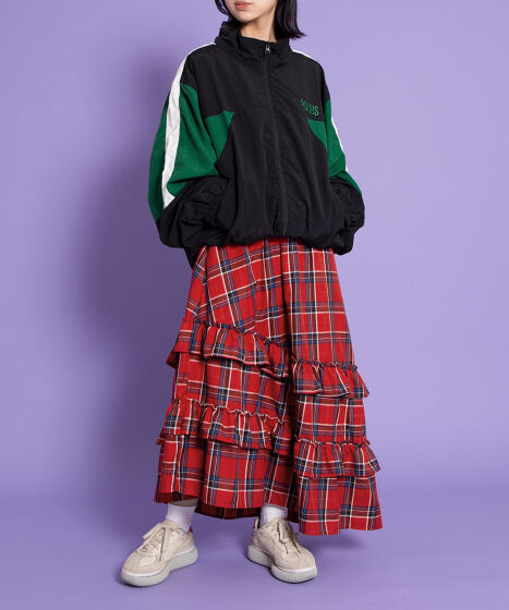 切り替えナイロンジャケット[商品：PN25AWR-005] - PUNYUS Online