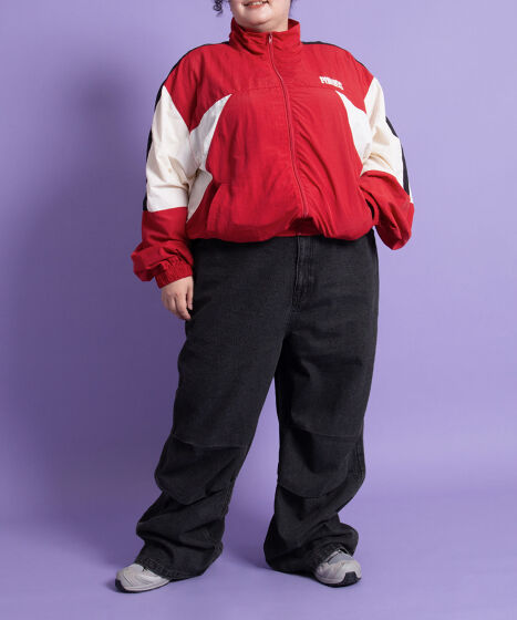 切り替えナイロンジャケット[商品：PN25AWR-005] - PUNYUS