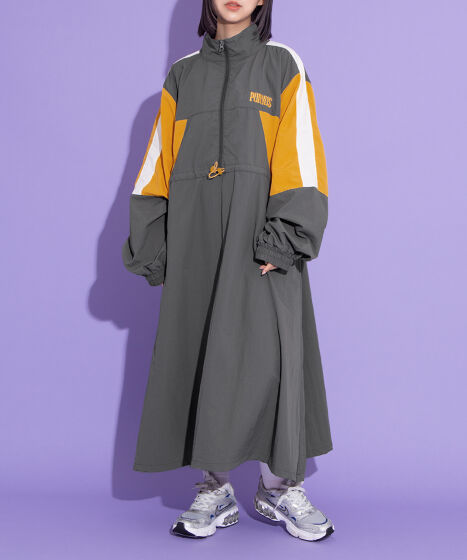切り替えナイロンワンピース[商品：PN25AWR-006] - PUNYUS Online