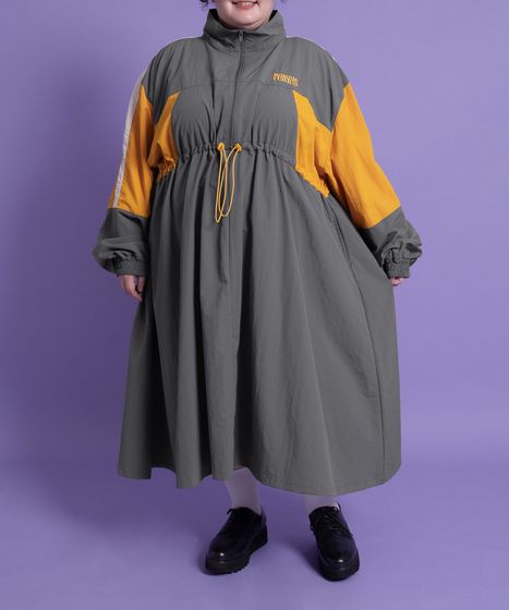 切り替えナイロンワンピース[商品：PN25AWR-006] - PUNYUS Online