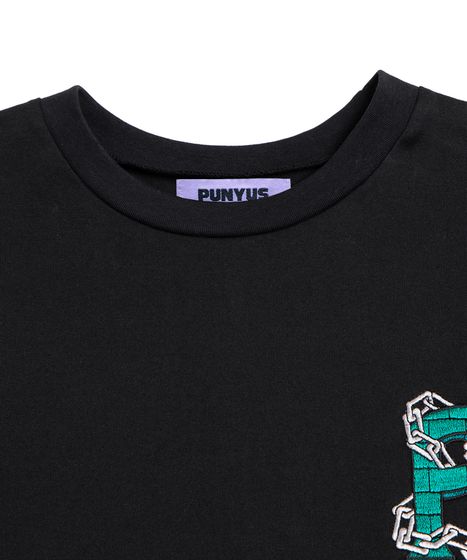 鎖ロゴ刺繍Tシャツ[商品：PN25AWR-007] - PUNYUS Online Store / 公式通販