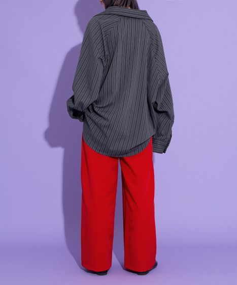 ドロストストライプシャツ[商品：PN25AWR-008] - PUNYUS Online Store