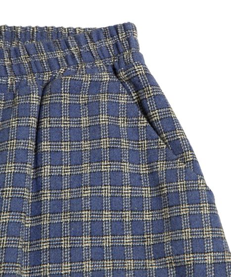チェックワイドイージーパンツ[商品：PN25AWR-017] - PUNYUS Online