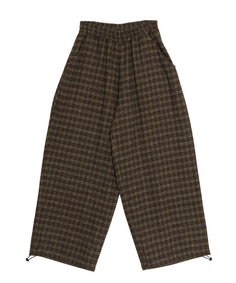 パンツ Gentle Fullness Check Pants NEOS（KOKUYO） パンツ 「FVLMEN」illustration paint check