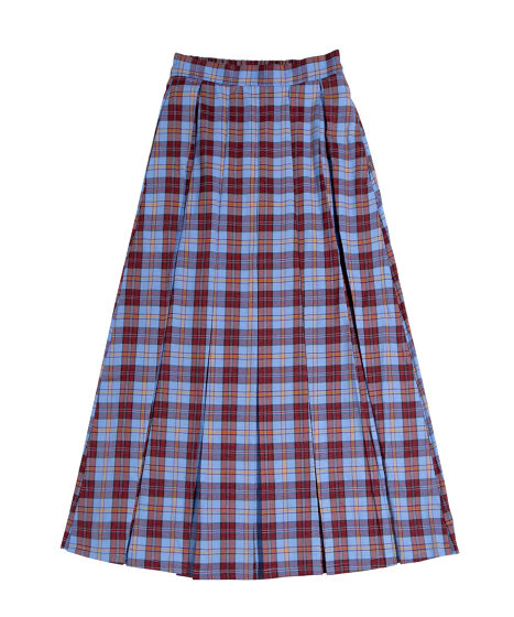 【極美品】ENFOLD 22AW チューリップ ロングスカート 変形 チェック 極美品】ENFOLD 22AW チューリップ ロングスカート 変形