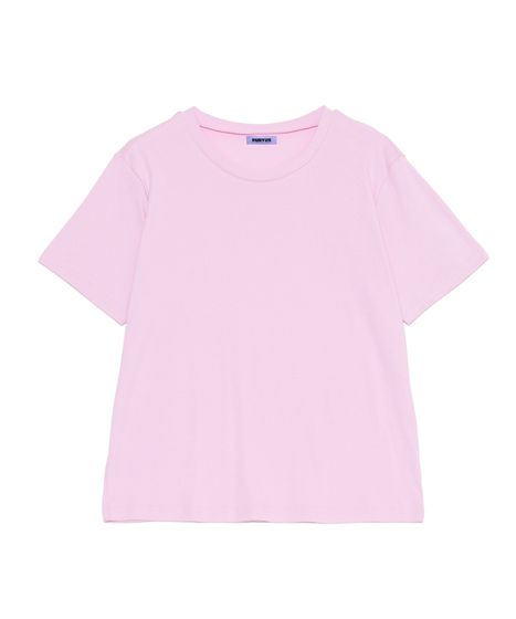 クルーネック無地Tシャツ[商品：PN25AWR-021] - PUNYUS Online Store