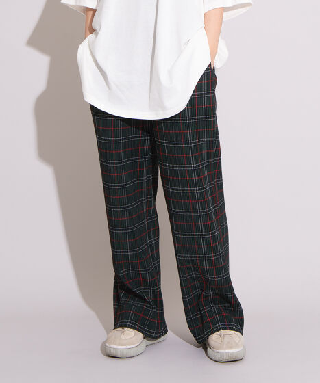 美品 プリーツプリーズ プリーツ チェックパンツ　3 プリーツプリーズ PLEATS PLEASE プリーツセットアップ パンツ