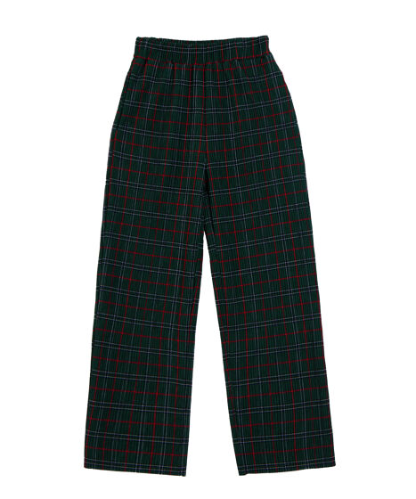 セルフカットチェックプリーツパンツ[商品：PN25AWR-022] - PUNYUS