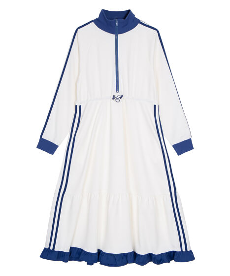 フリルジャージワンピース[商品：PN25AWR-024] - PUNYUS Online Store