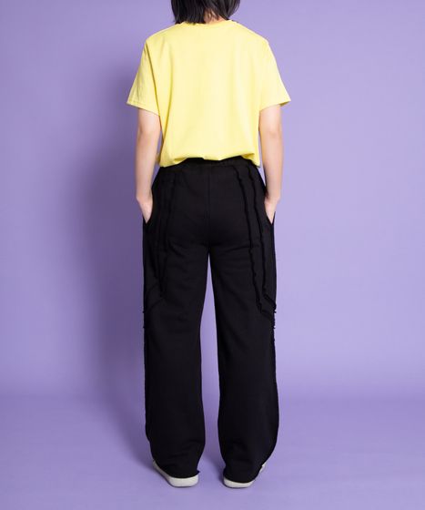 igusa スウェットパンツ ボトムス 韓国 カットオフスウェットパンツ[商品：PN25AWR-025] - PUNYUS Online
