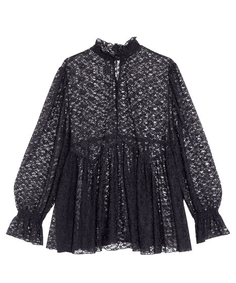 レースフレアチュニック[商品：PN25AWR-029] - PUNYUS Online Store