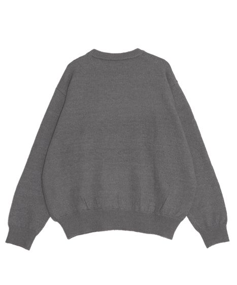 クルーネックカラーニット[商品：PN25AWR-033] - PUNYUS Online Store