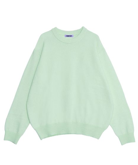 クルーネックカラーニット[商品：PN25AWR-033] - PUNYUS Online Store