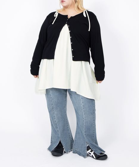 ナイロンリメイクキャミワンピース[商品：PN25AWR-034] - PUNYUS