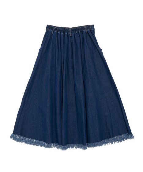 フリンジロングスカート[商品：PN25AWR-036] - PUNYUS Online Store