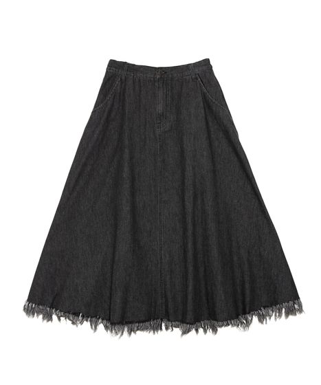 フリンジロングスカート[商品：PN25AWR-036] - PUNYUS Online Store