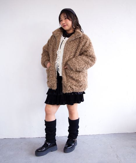 もこもこプードルブルゾン[商品：PN25AWR-042] - PUNYUS Online Store