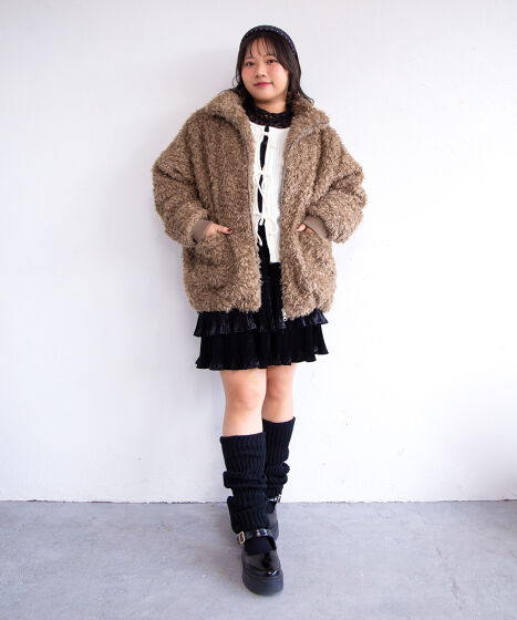 もこもこプードルブルゾン[商品：PN25AWR-042] - PUNYUS Online Store